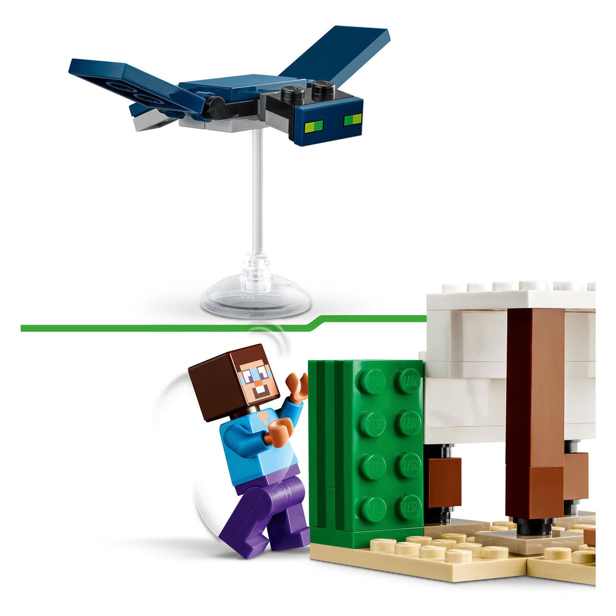 Lego Lego Minecraft 21251 Steve's Wüst Expeditioun