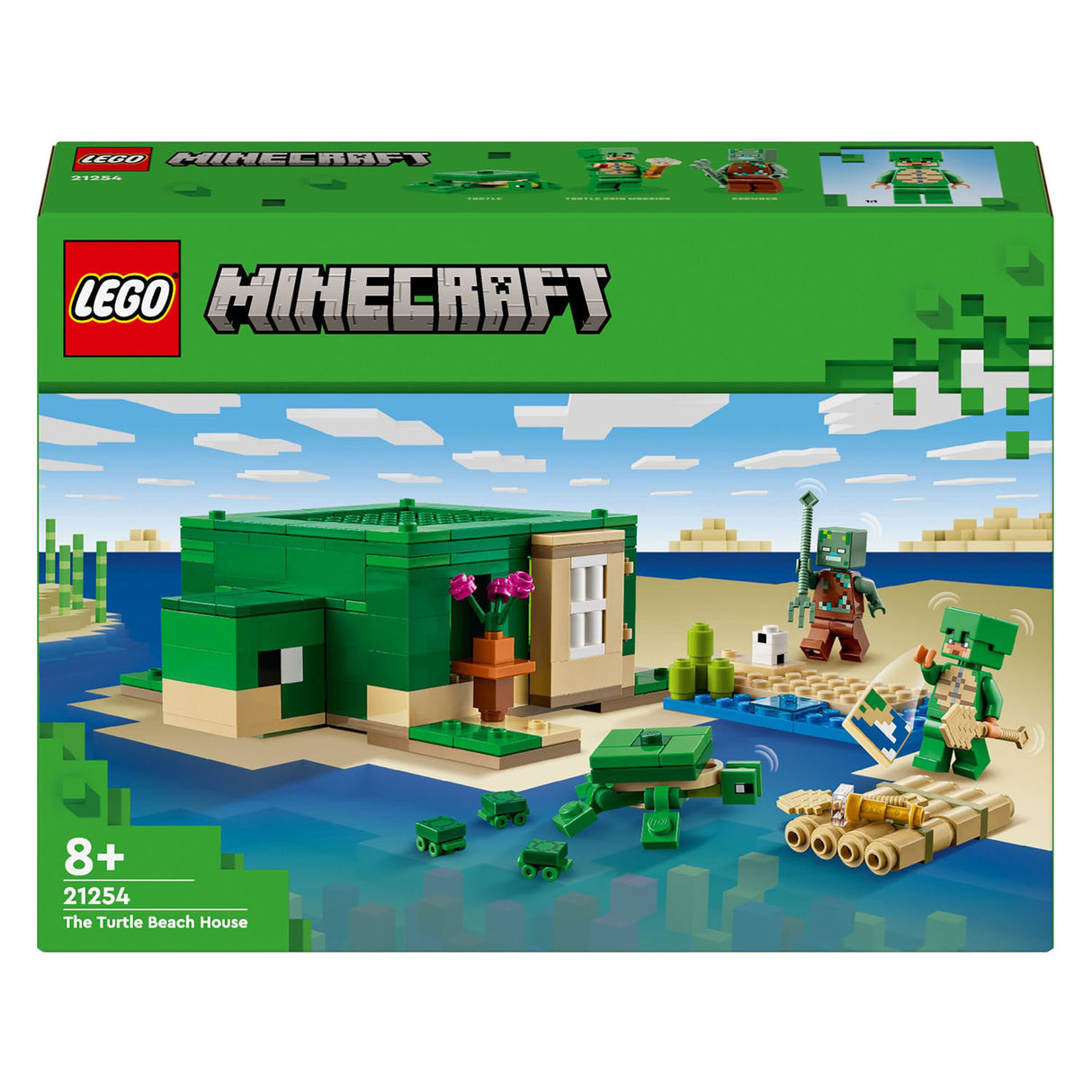 Lego LEGO Minecraft 21254 Het Schildpadstrandhuis