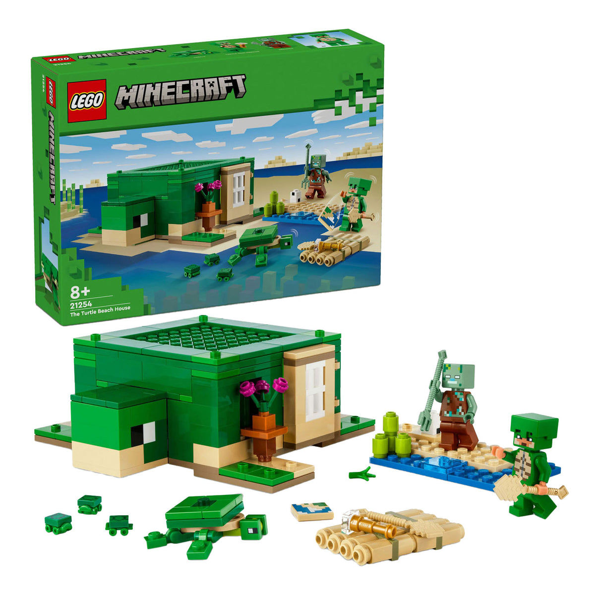 LEGO LEGO Minecraft 21254 The Turtle beach house