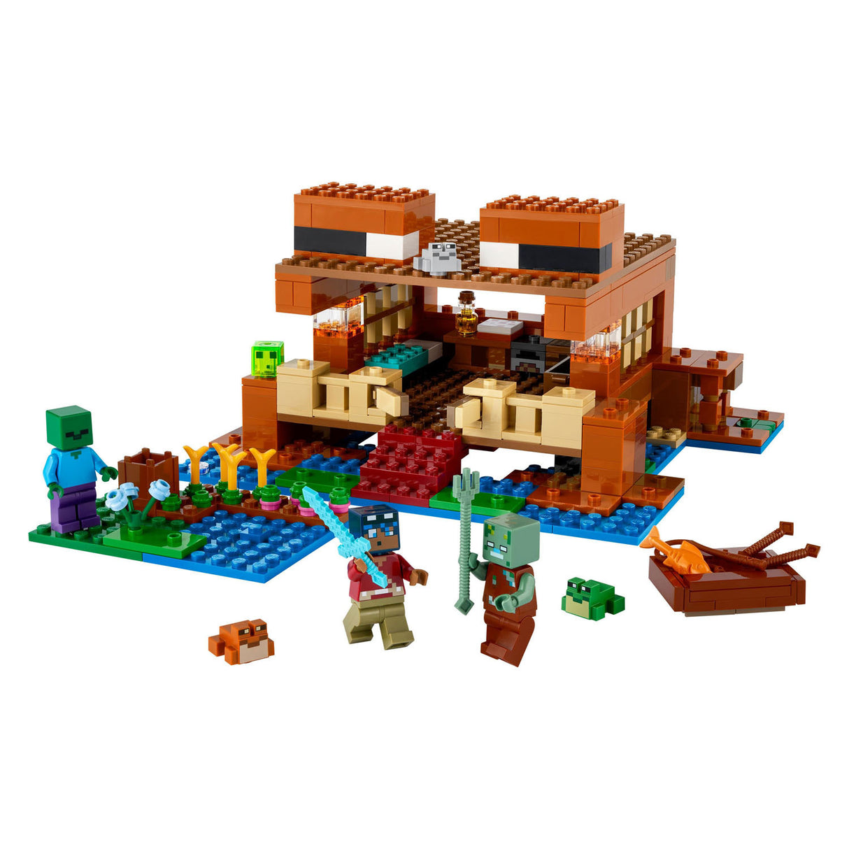 LEGO LEGO Minecraft 21256 Het Kikkerhuis