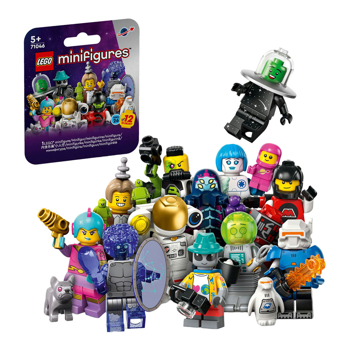 Lego lego minifiguren 71046 serie 26: ruimte