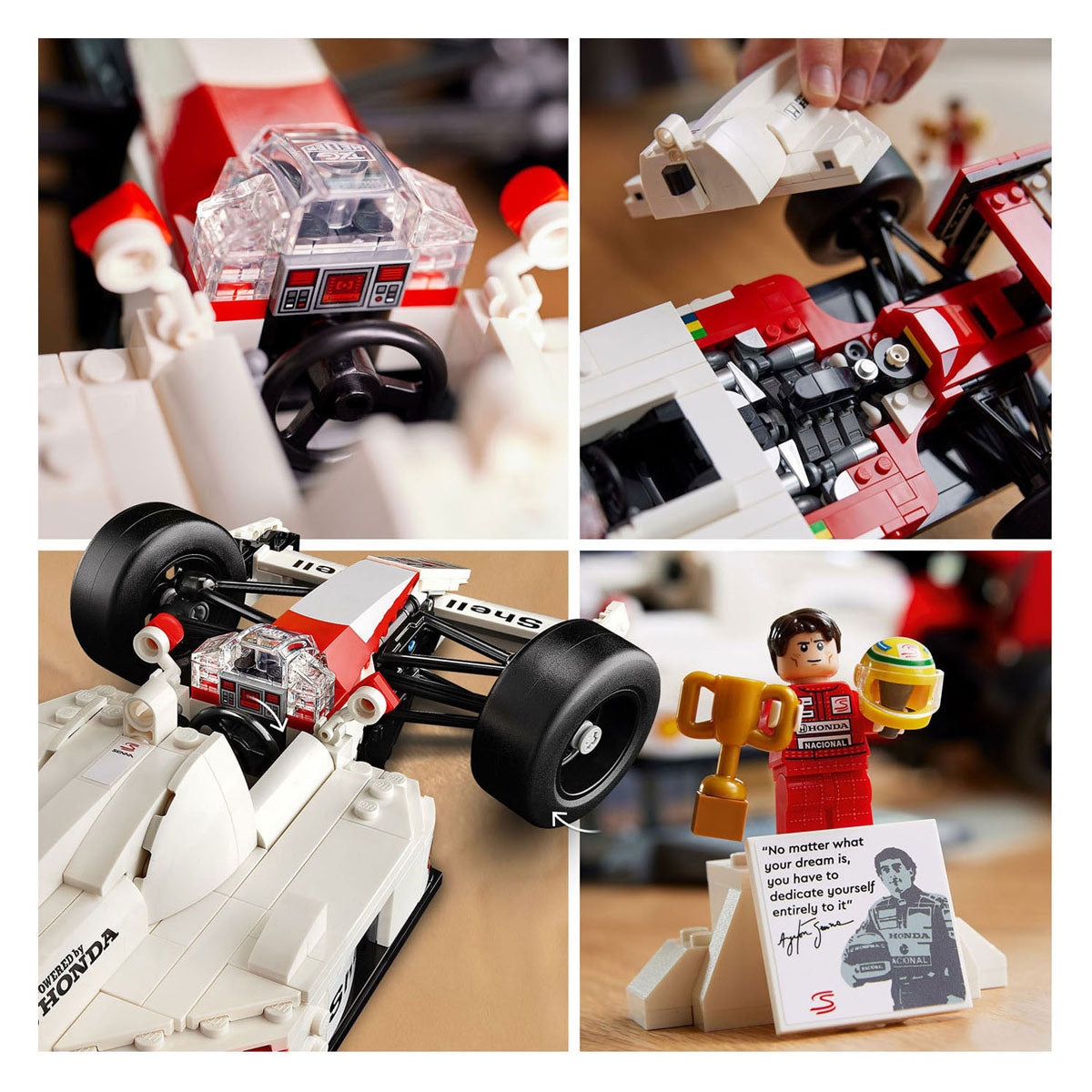 Lego Lego Icons 10330 McLaren MP4 4 und Ayrton Senna