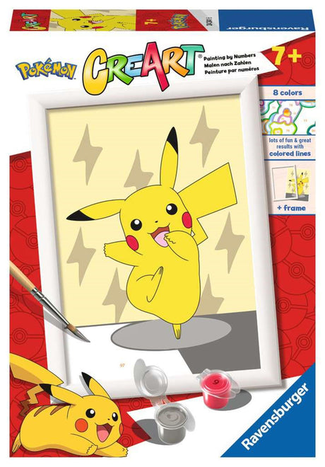 Ravensburger Kreart Gemälde nach Nummer - Pikachu Pose