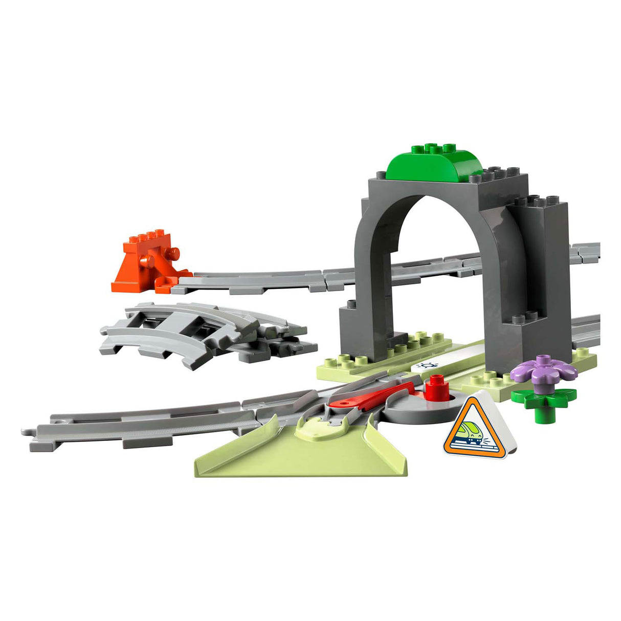 Lego Duplo Town 10425 Togtunnel og skinner Expansion Set