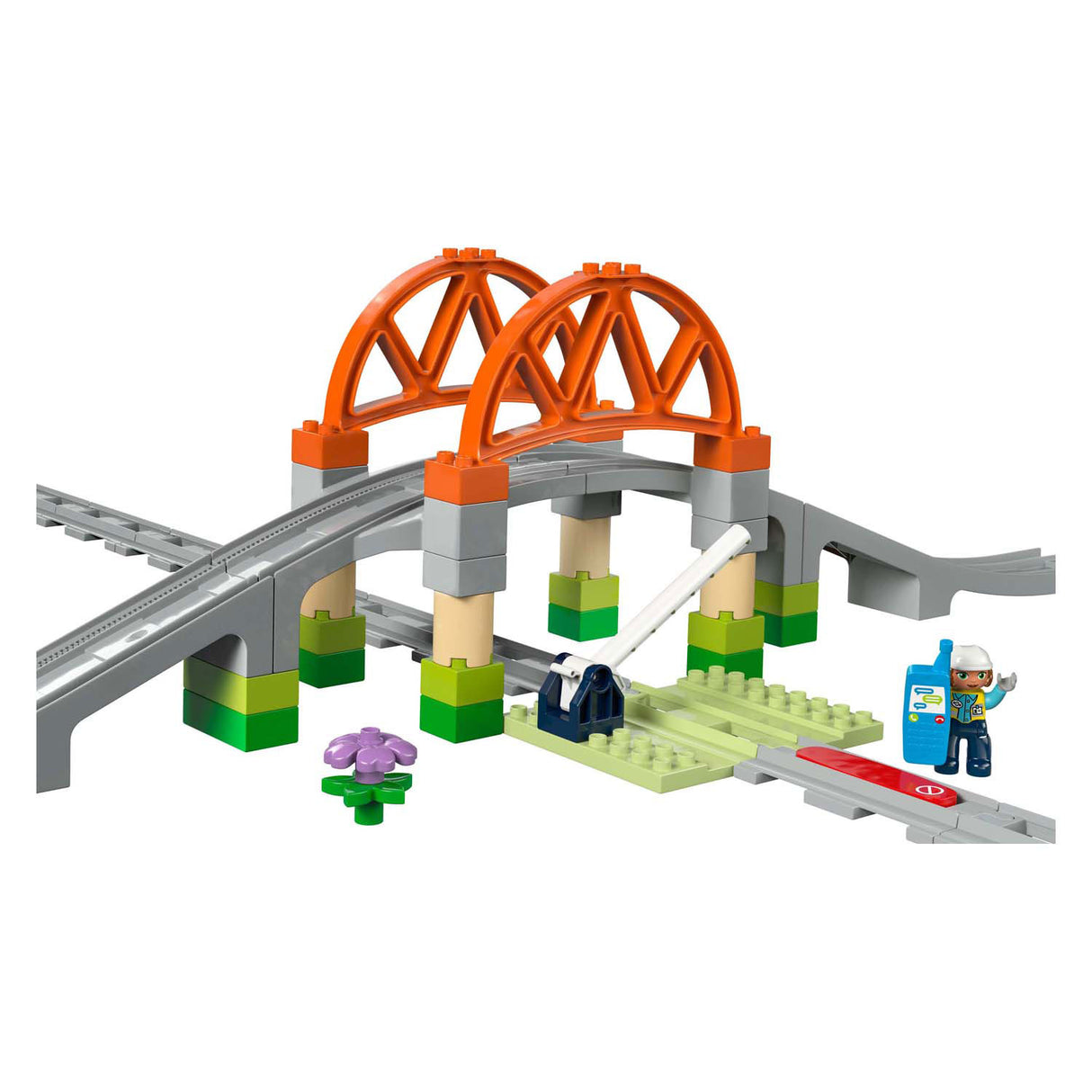 Lego Duplo Stad 10426 Zuchbréck a Rails Expansiounset