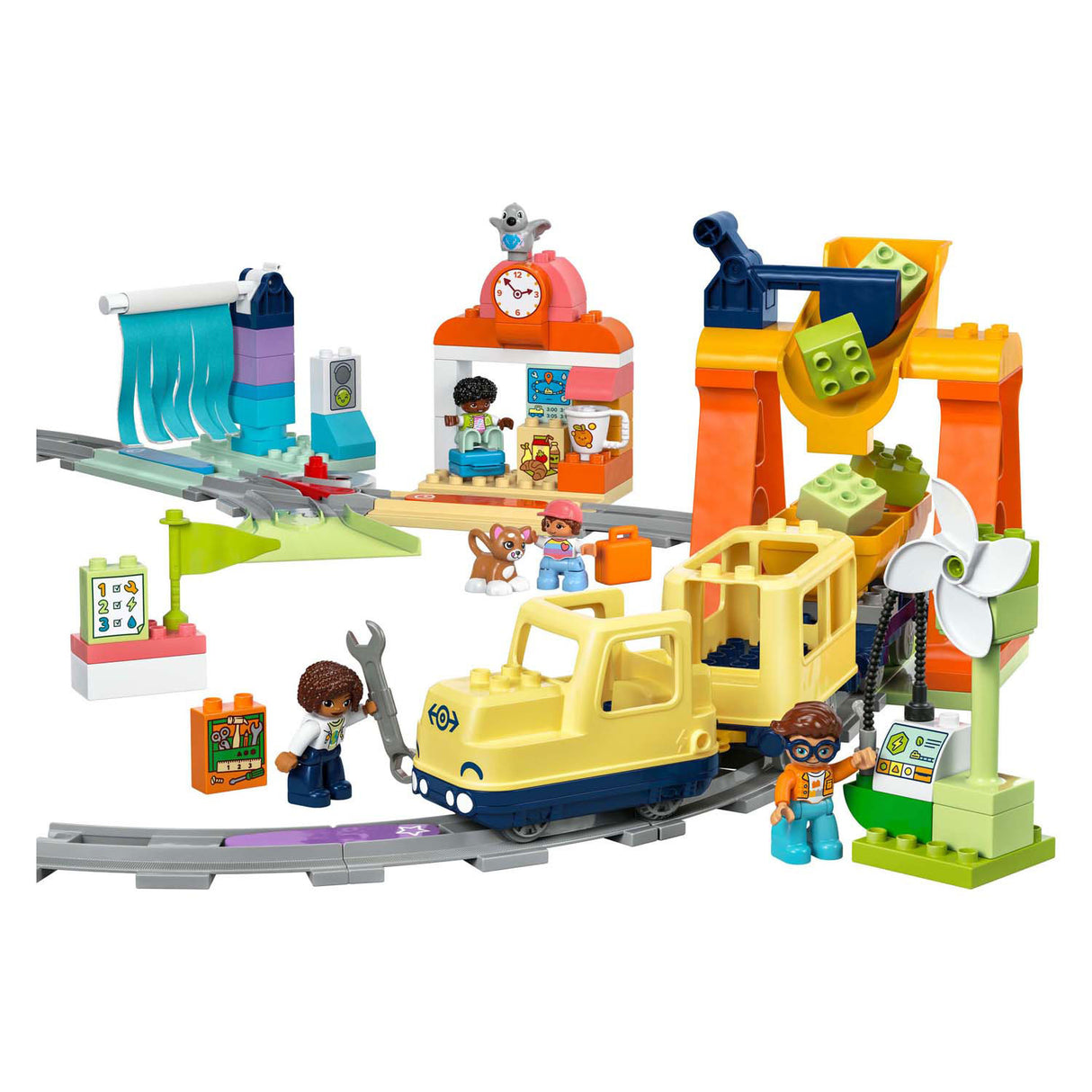 Lego Duplo Town 10428 Velký interaktivní sousedský vlak