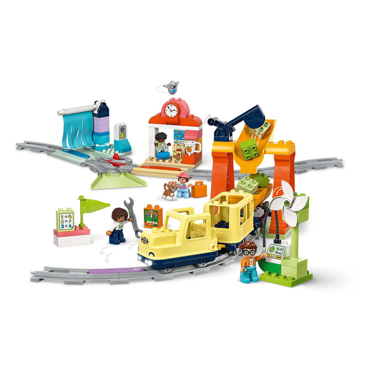 Lego Duplo Town 10428 großer interaktiver Nachbarschaftszug