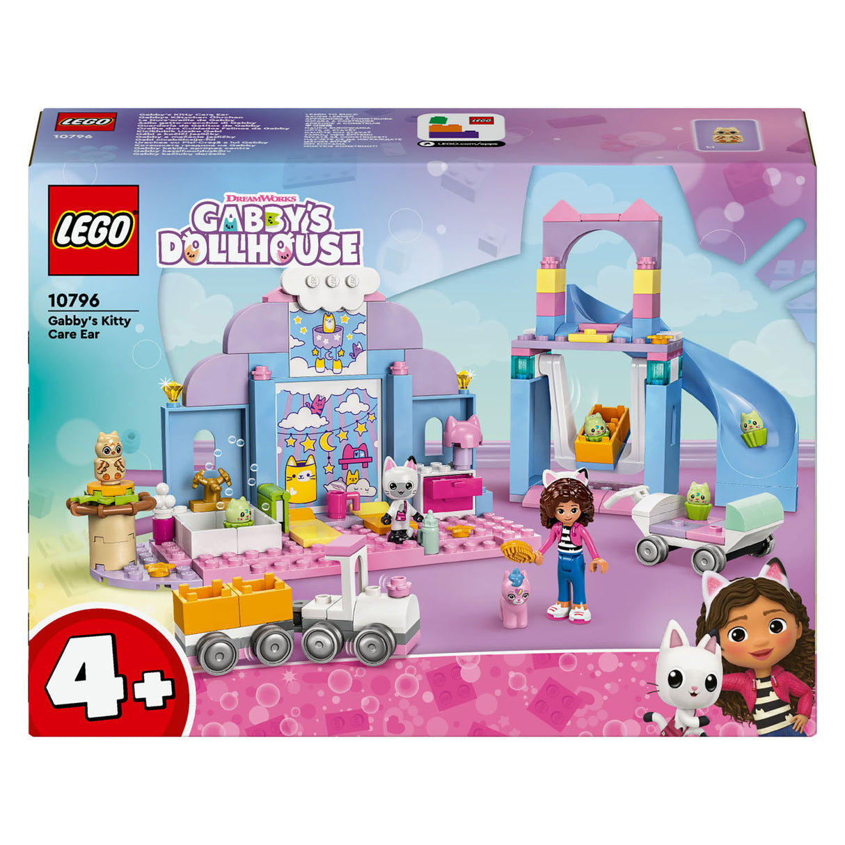 Lego Lego Gabbys Dollhouse 10796 Gabbys Kittendagverblijf