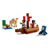 LEGO Minecraft 21259 El viaje de la nave pirata