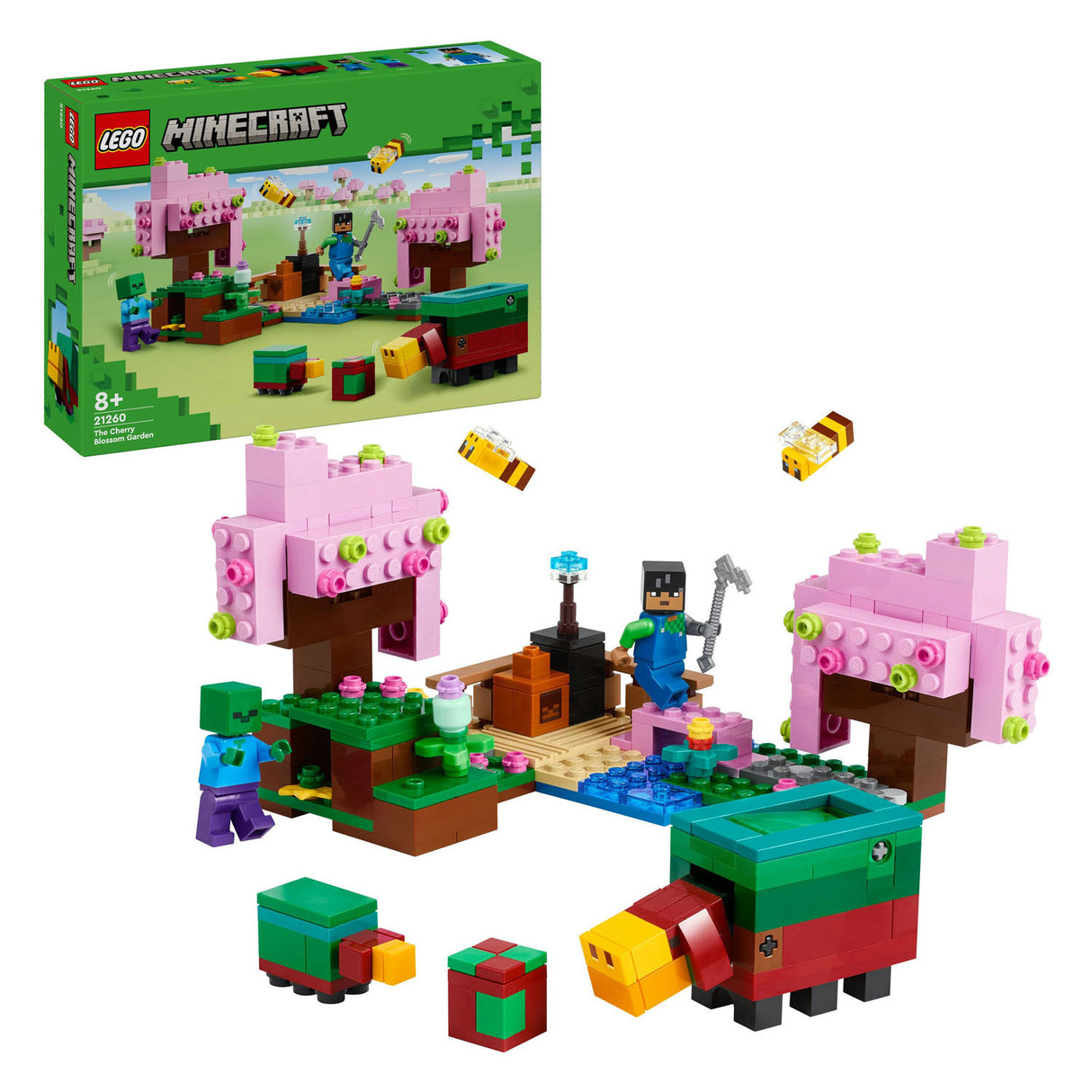 Lego Lego Minecraft 21260 de Kiischtebléiungsgaart