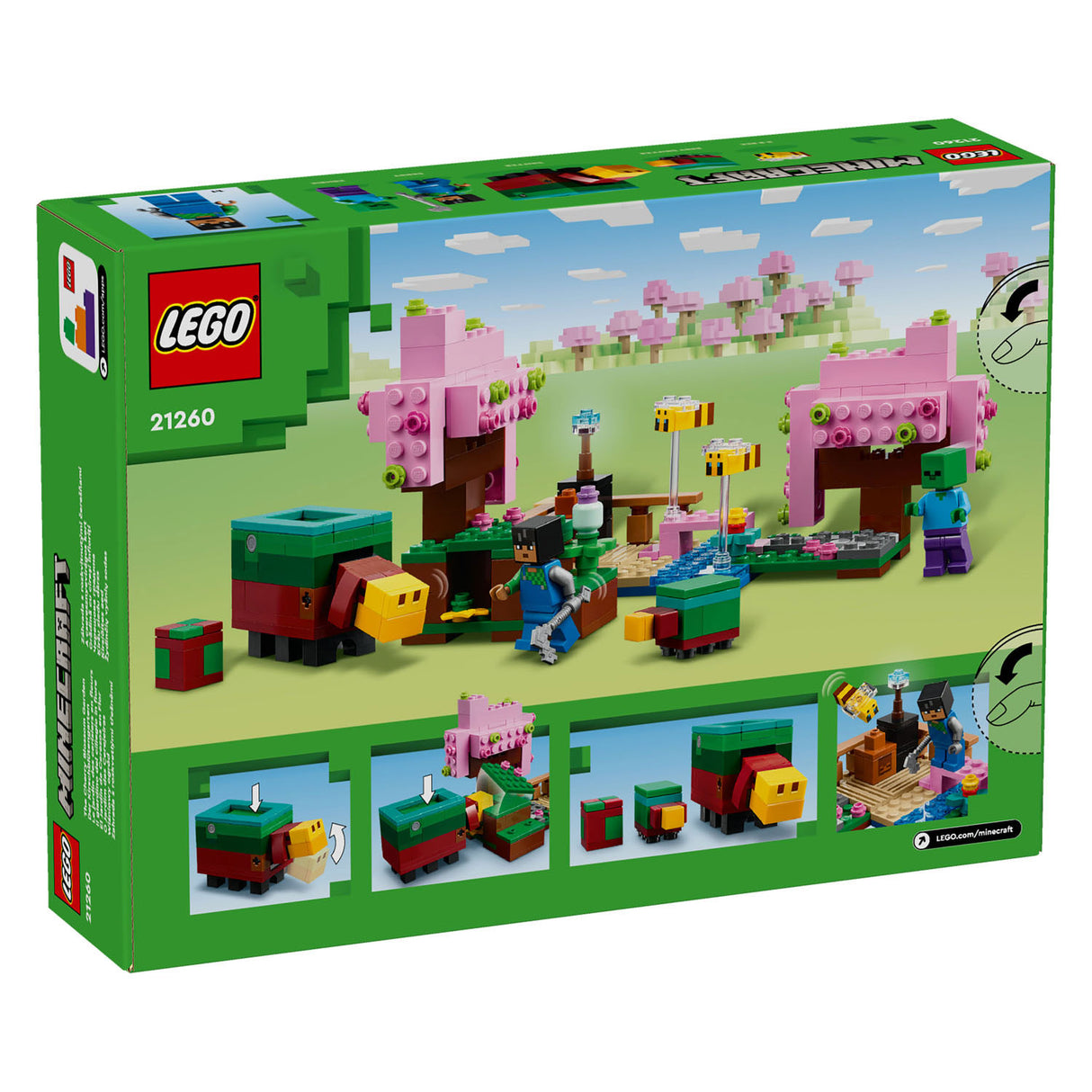 Lego Minecraft 21260 Der Kirschblütengarten