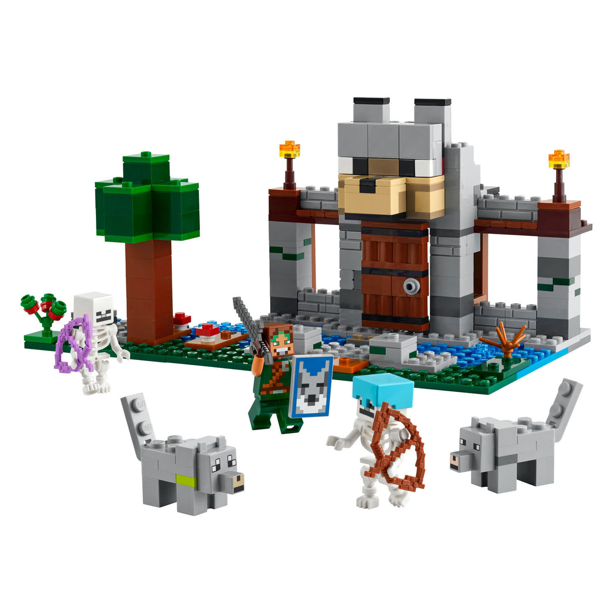 LEGO LEGO MINECRAFT 21261 de Wolvenburcht