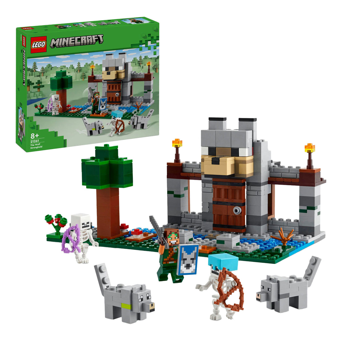 LEGO LEGO MINECRAFT 21261 de Wolvenburcht