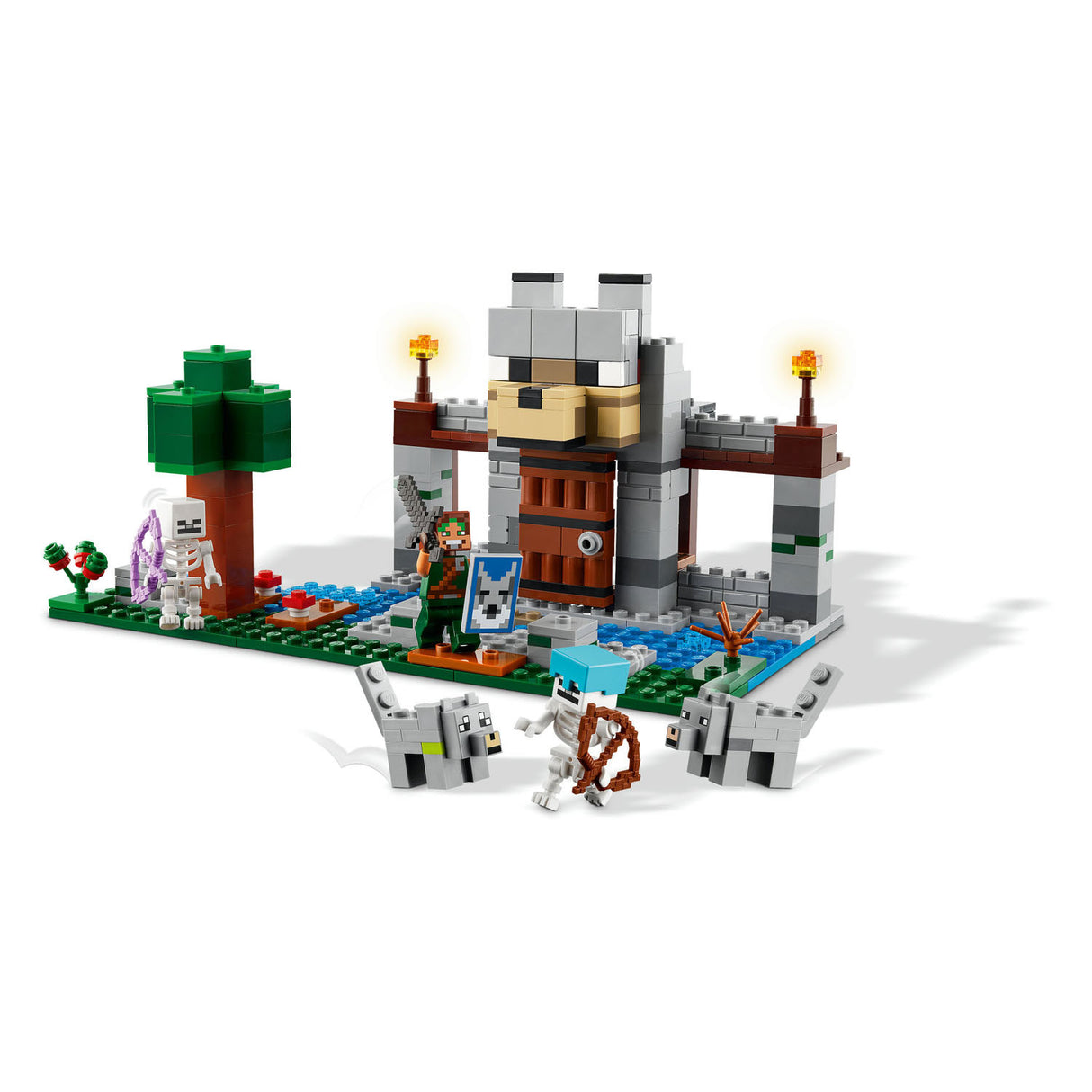 LEGO 21261 Minecraft de Wolvenburcht