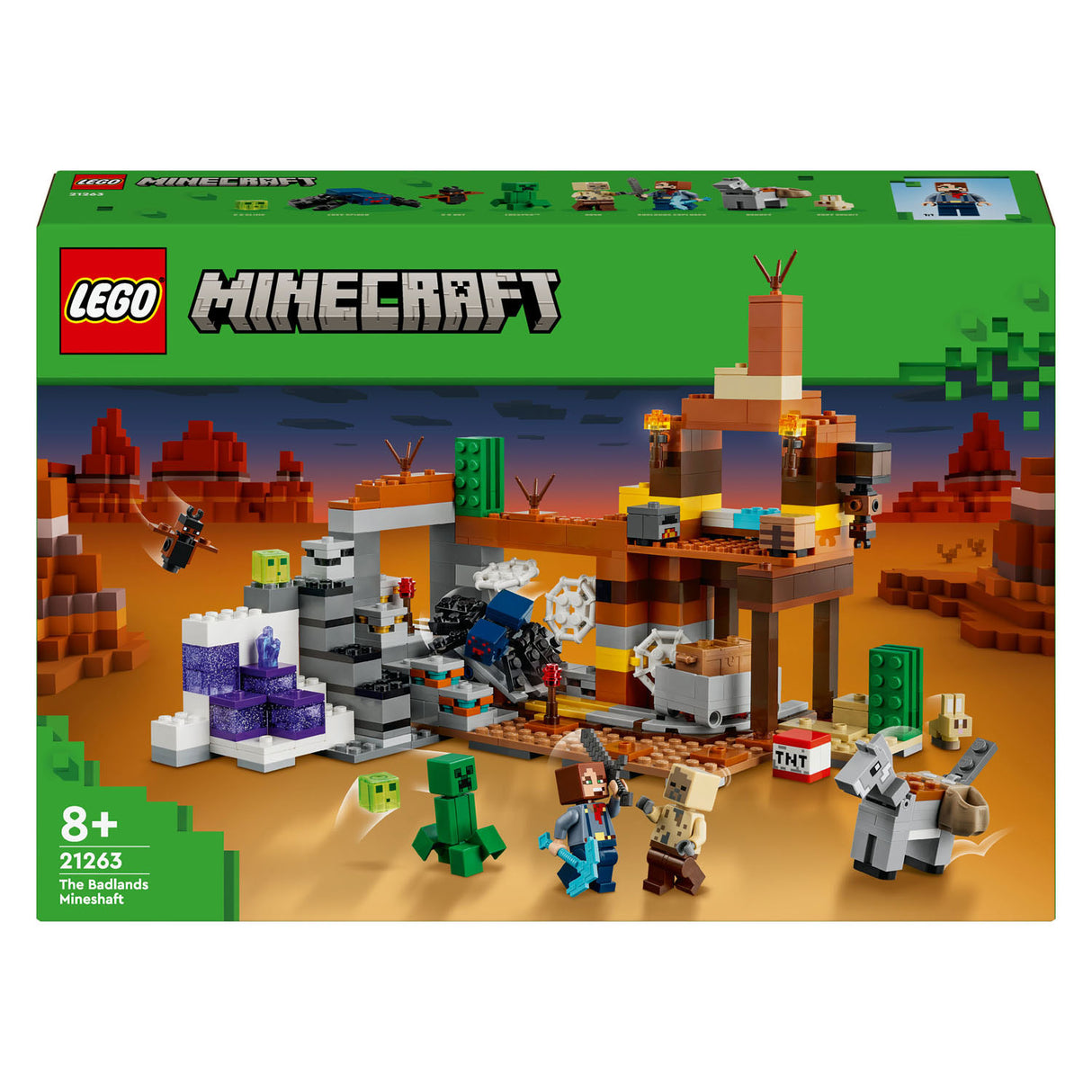 LEGO LEGO Minecraft 21263 El eje Woenstijmijn