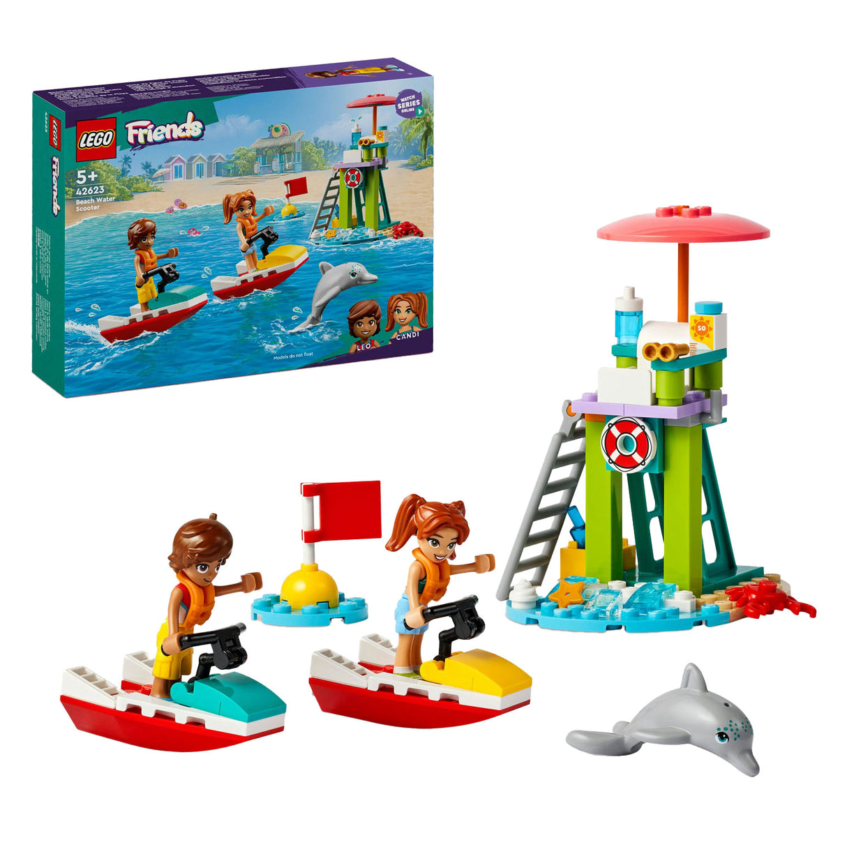 Lego lego friends 42623 strand waterscooter