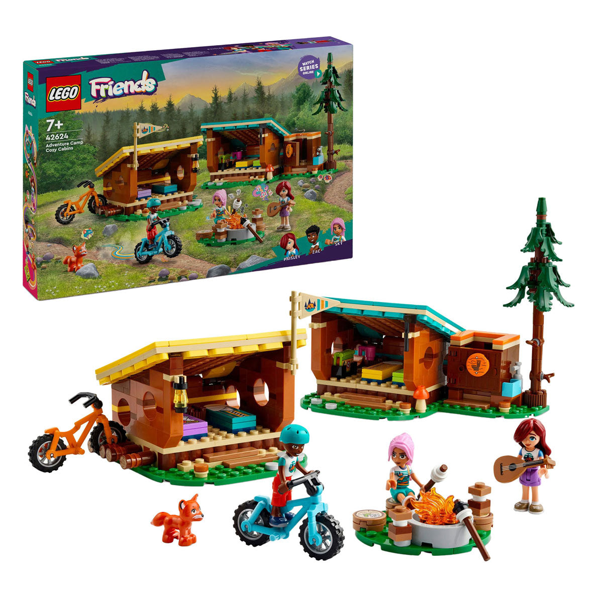 Lego Lego Friends 42624 Adventure Camp Cozy Boshutten