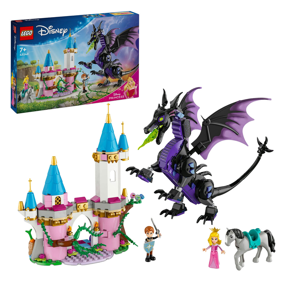 LEGO LEGO Princess 43240 maléfique sous forme de dragon