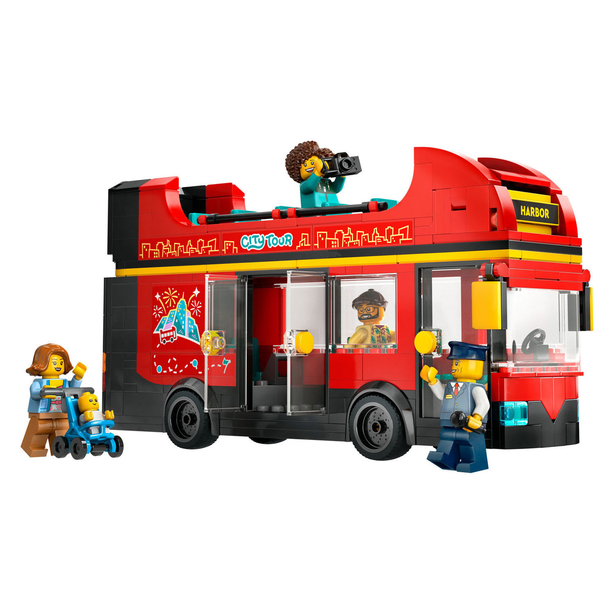 Lego City Touristischer roter Doppeldeckerbus – 60407