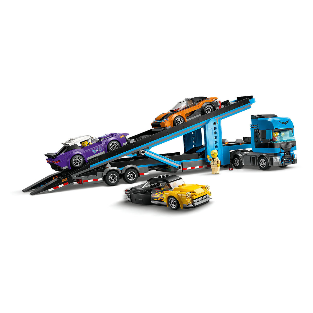 Lego lego city 60408 transportvoertuig met sportauto's