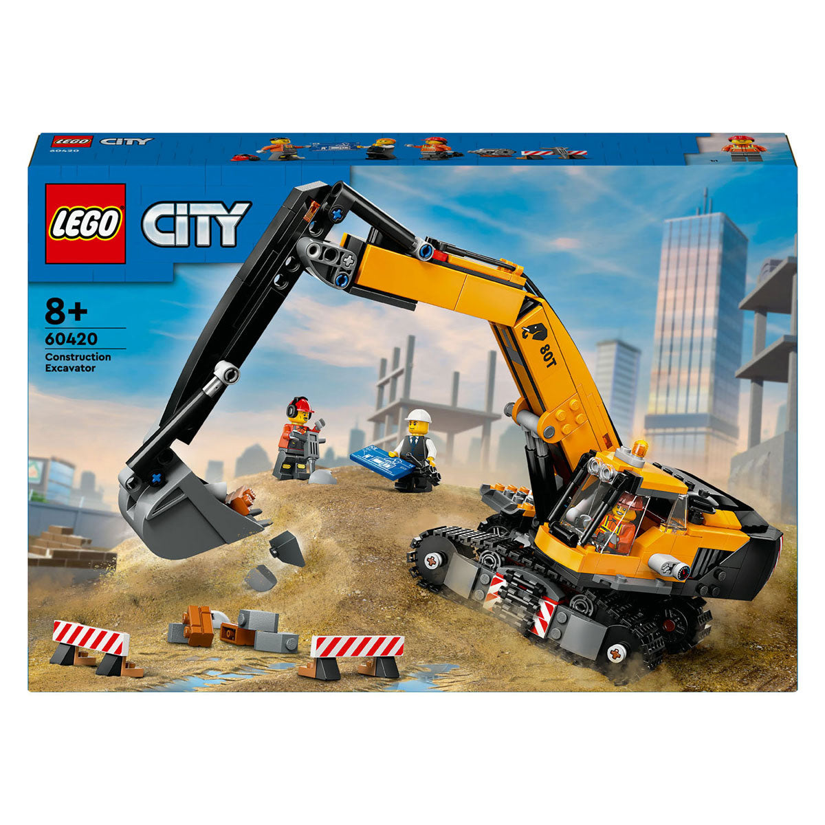 Lego LEGO City 60420 Gele Graafmachine