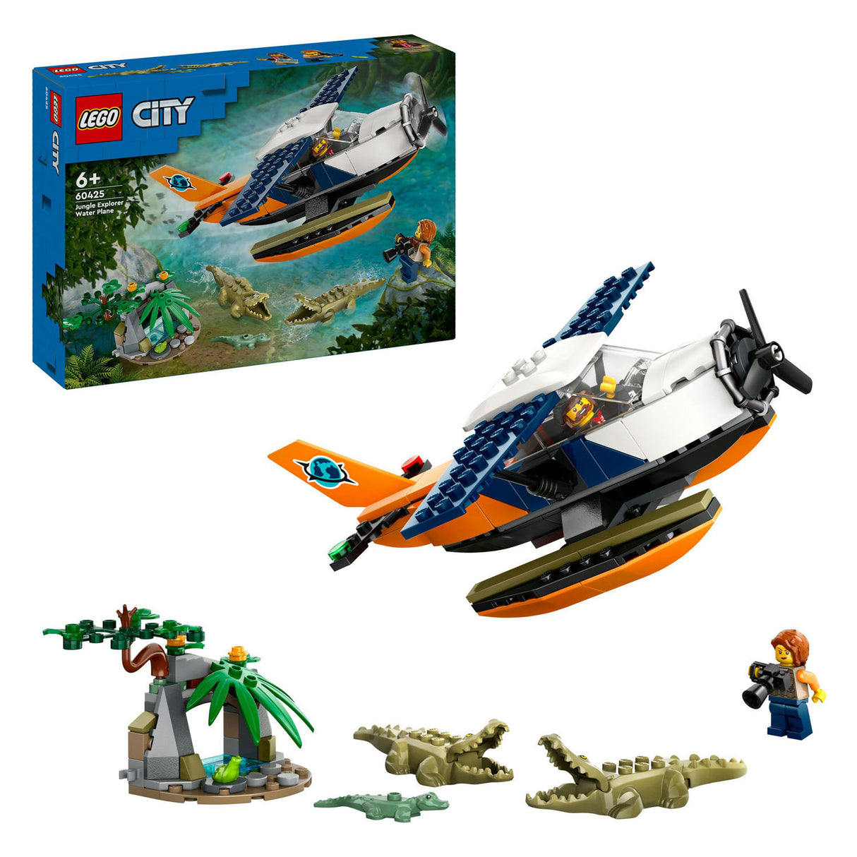 LEGO LEGO CITY 60425 Jungle Researchers: Ayplane