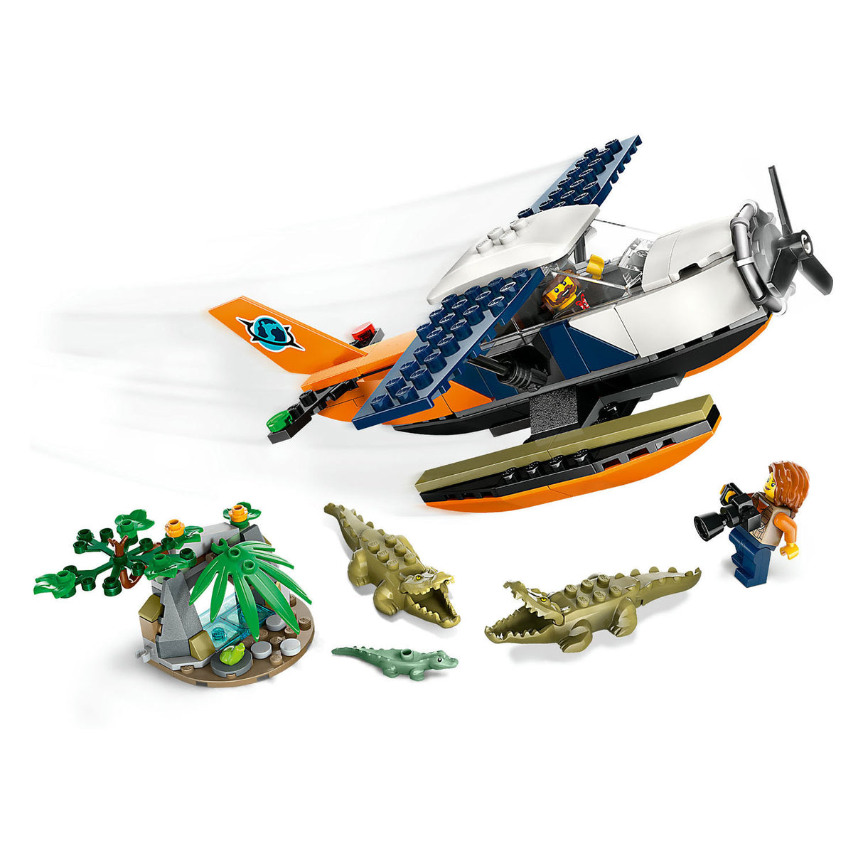 Lego LEGO City 60425 Jungleonderzoekers: Watervliegtuig