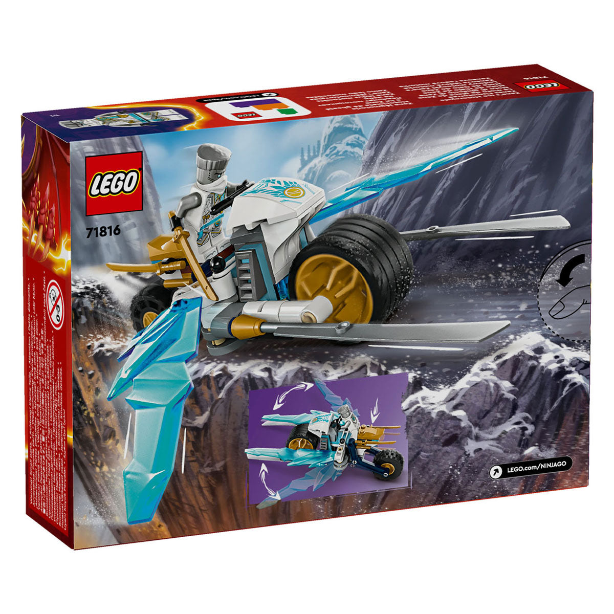 Lego lego ninjago 71816 zane's ijsmotor