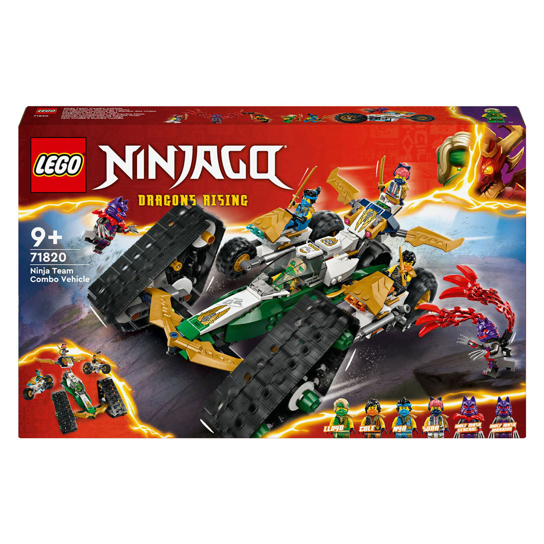 Lego Lego Ninjago 71820 Ninjateam Combi Véhicule