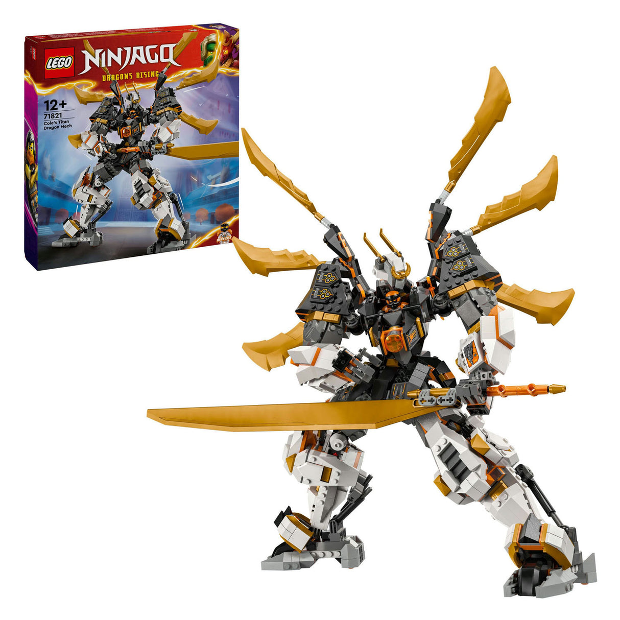 LEGO LEGO NINJAGO 71821 Cole's Giant Dragon Mecha