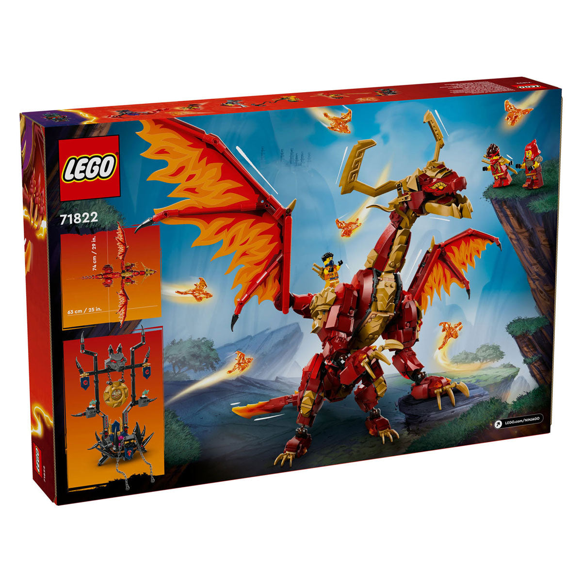 LEGO LEGO NINJAGO 71822 BRONDASA DI MOVIMENTO