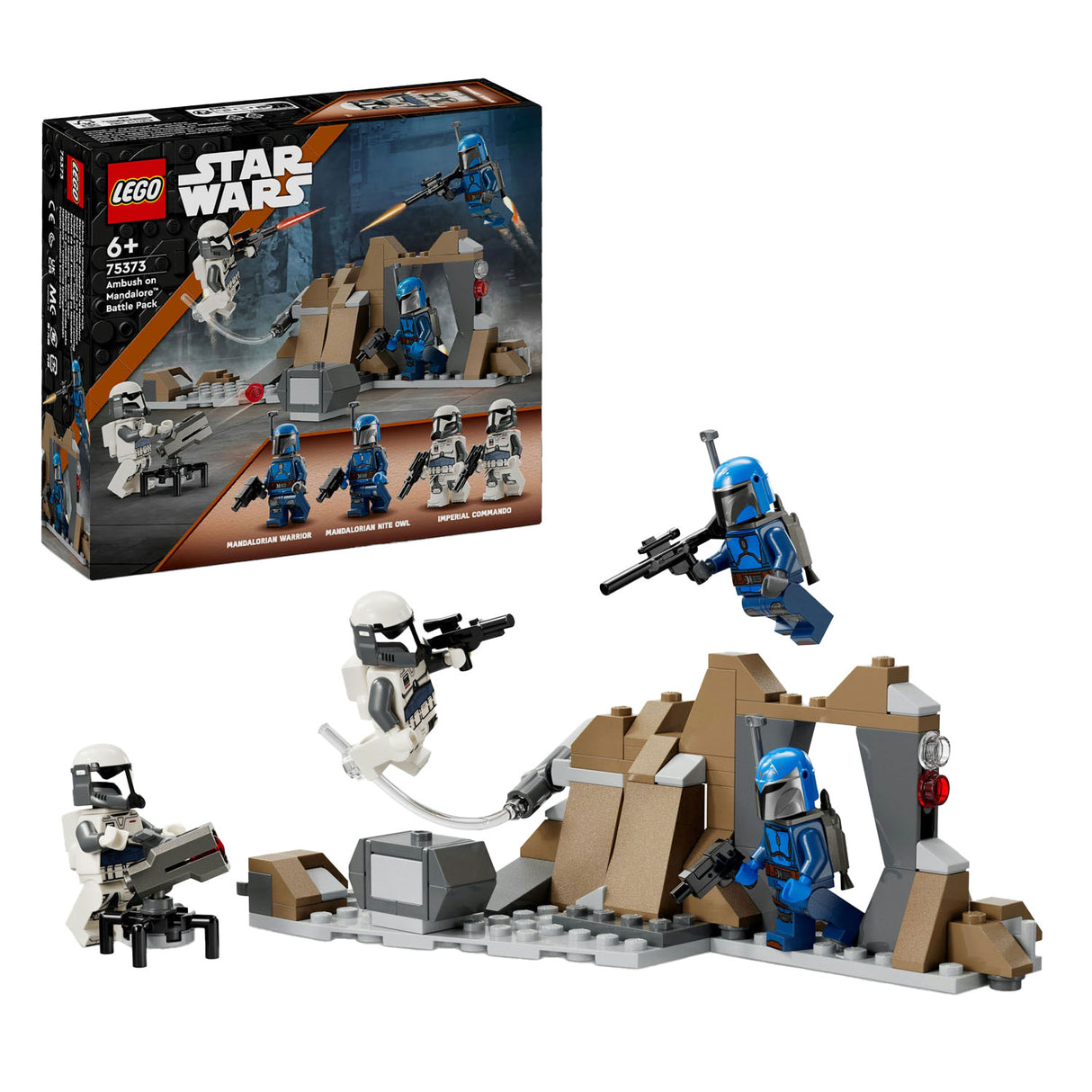 LEGO LEGO STAR WARS 75373 NUBSCADE ON MANDALORE Battle PACK