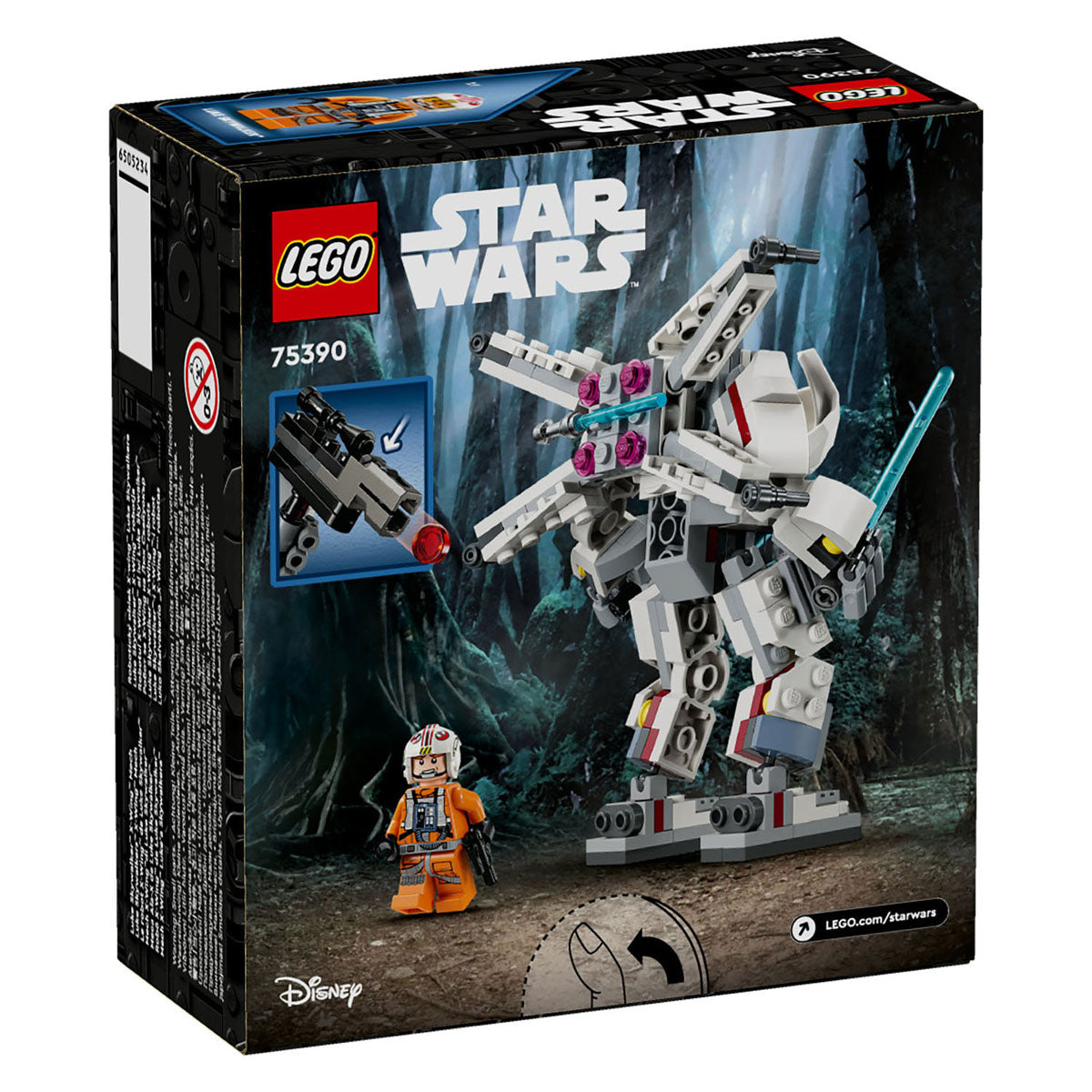 Lego star wars 75390 luke skywalker x-wing mecha