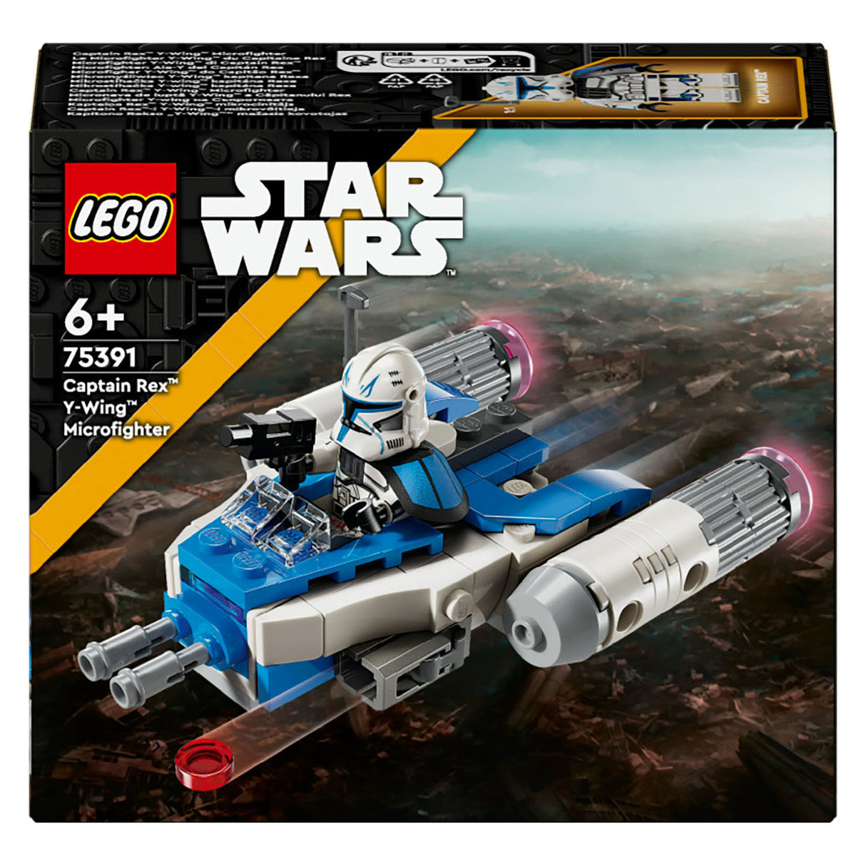 Lego star wars 75391 captain rex y-wing microfighter