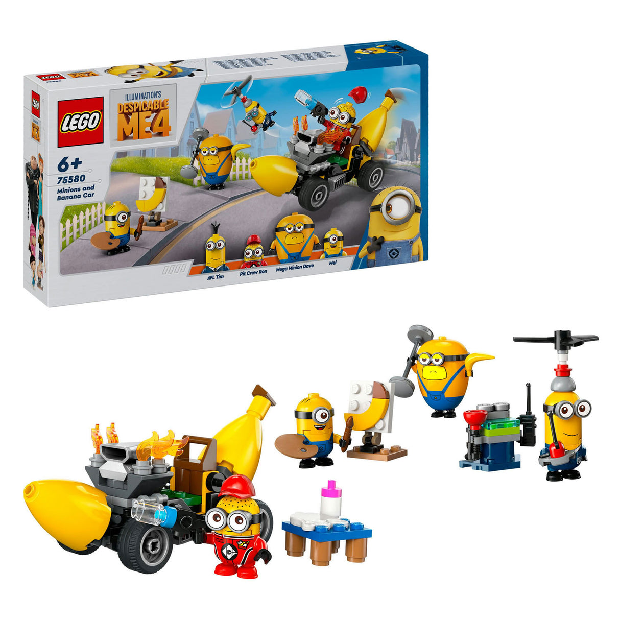 Lego Lego Despicable Me 75580 Minions und Bananenauto