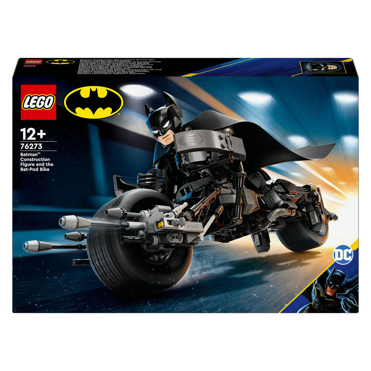 LEGO LEGO Super Heroes 76273 Figure du bâtiment et le moteur Bat Pod