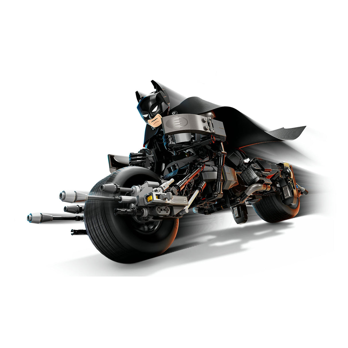 LEGO Super Heroes 76273 Batman -Gebäudefigur und der Fledermaus -Pod -Motor