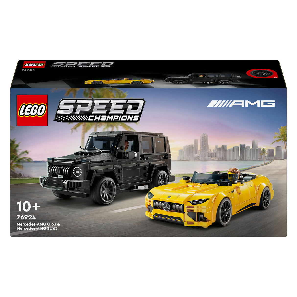 Lego Speed ​​Champions 76924 Mercedes-AMG G 63 og Mercedes-AMG SL 63