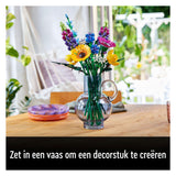 Lego Icons Bauset „Wildblumenstrauß“ für Erwachsene, botanische Sammlung – 10313