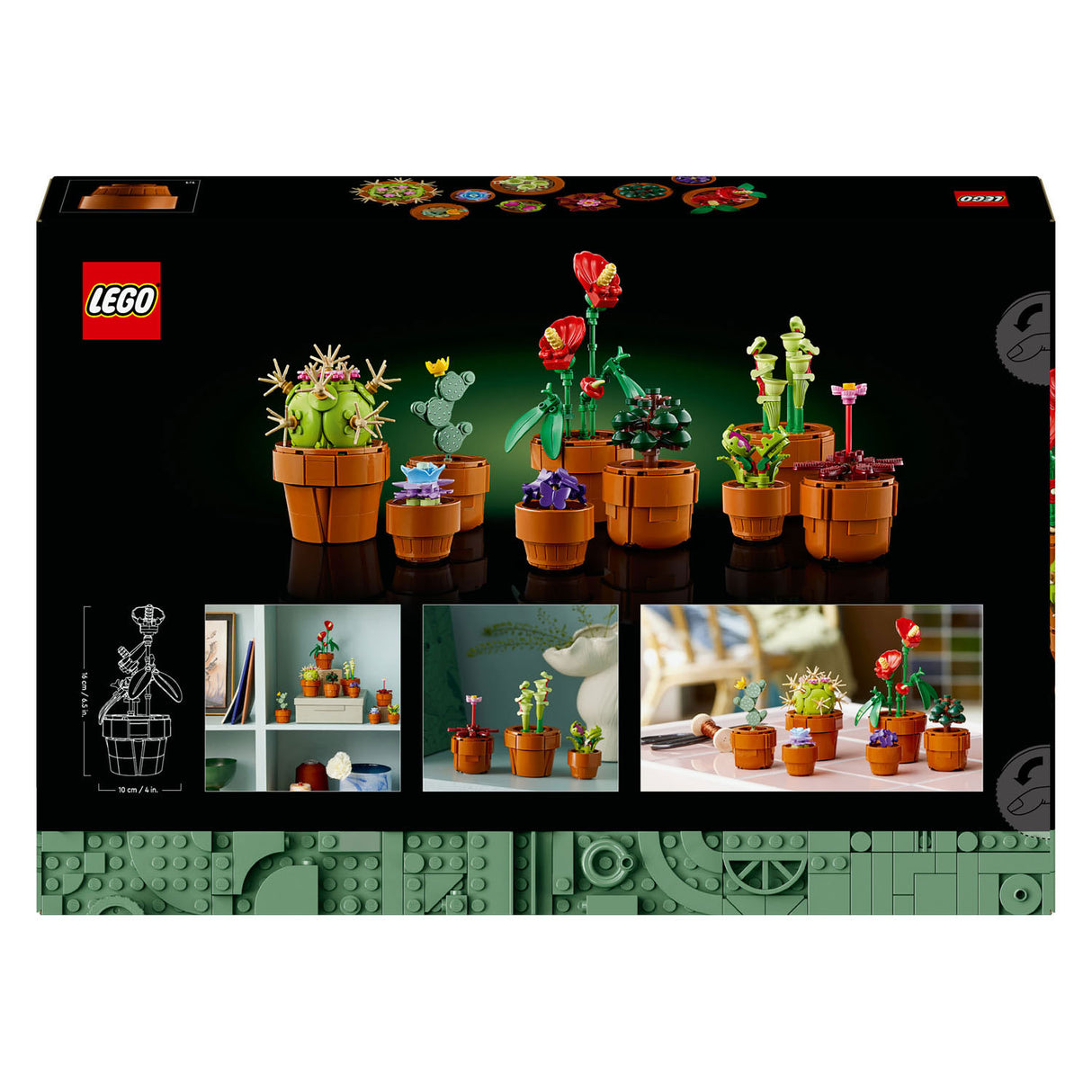 Lego Lego -ikoner 10329 mini planter