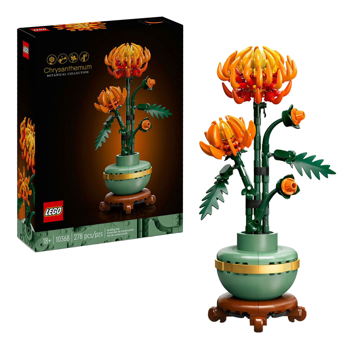 LEGO -ikoner 10368 Chrysanthemum