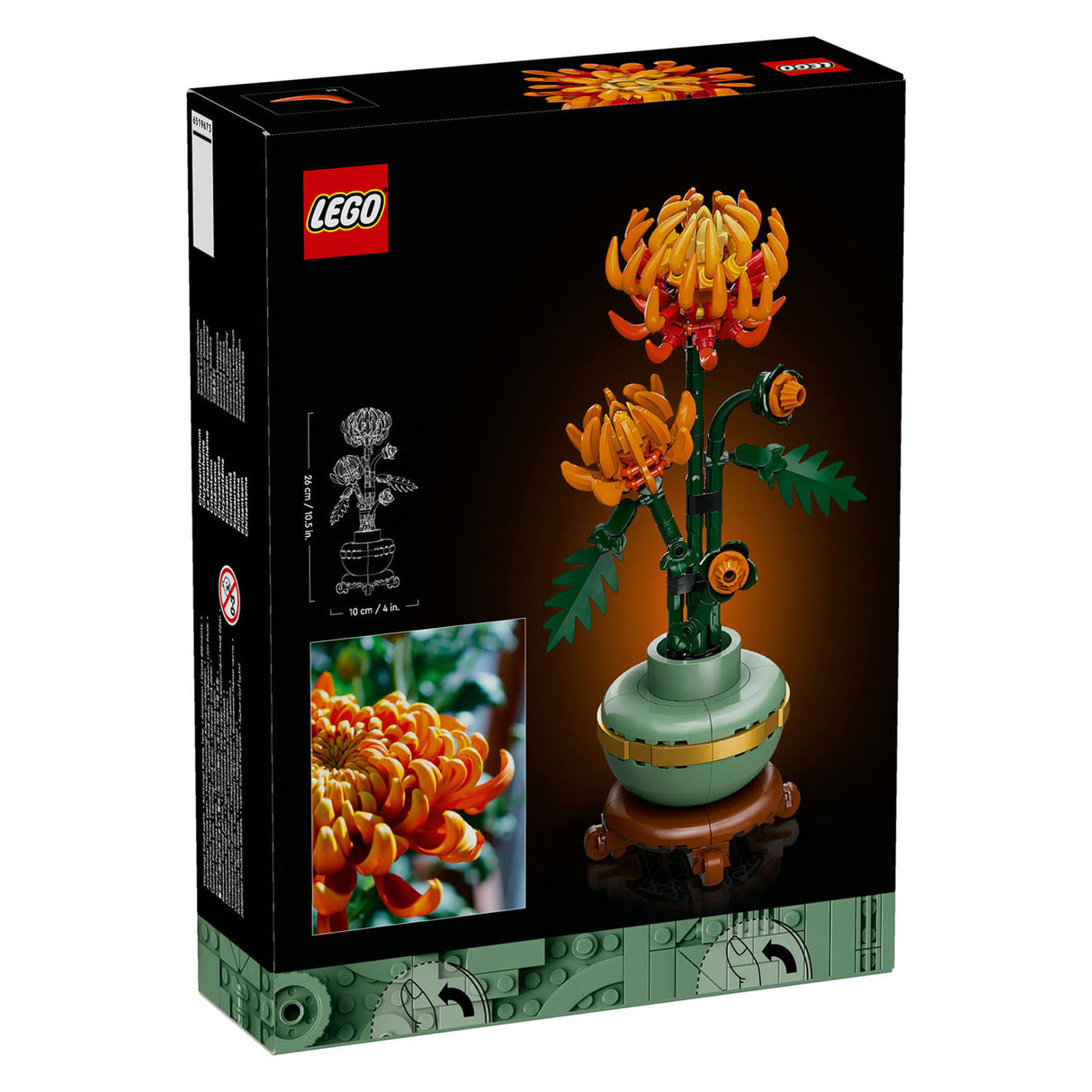 Icônes LEGO 10368 Chrysanthemum