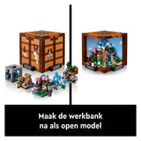 Lego minecraft 21265 de werkbank