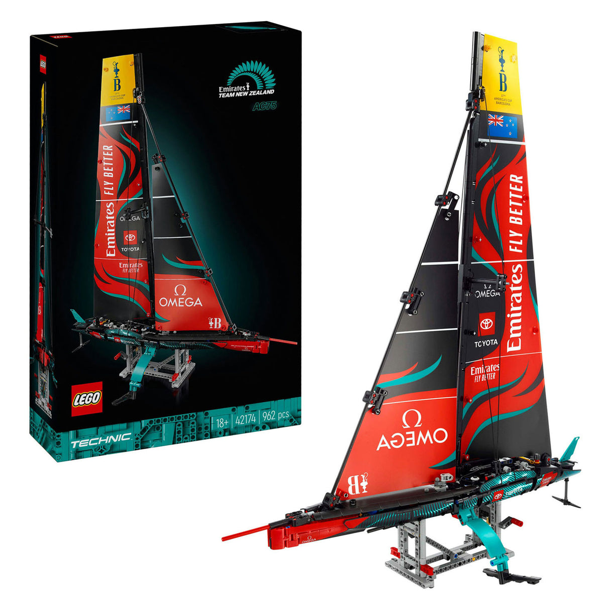 LEGO LEGO Technic 42174 Emirates Team Zealand AC75 yacht