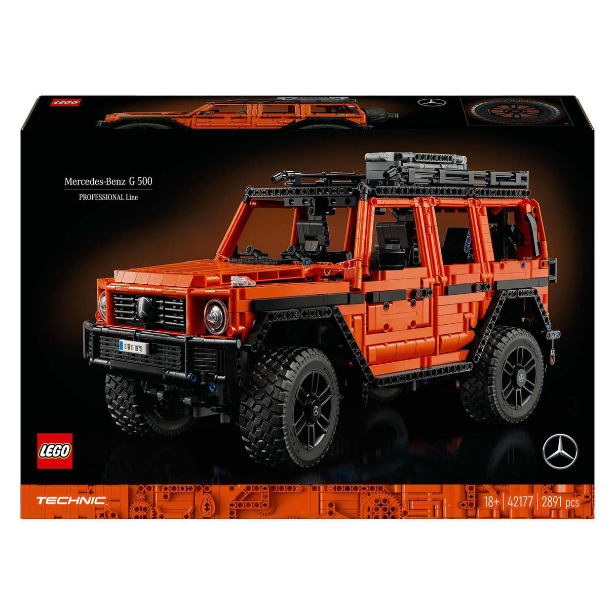 LEGO LEGO Technic 42177 Mercedes-Benz G 500 Ligne professionnelle