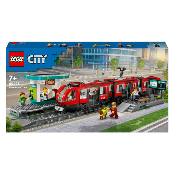 Lego City 60423 Stadstram og Station