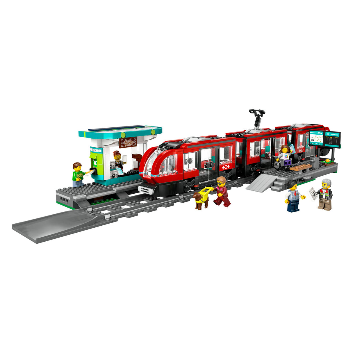 Lego City Straßenbahn und Bahnhof – 60423