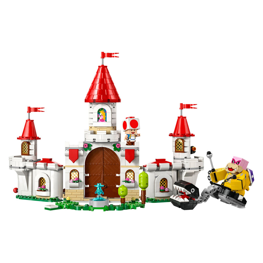 Lego super mario 71435 gevecht met roy bij peach' kasteel