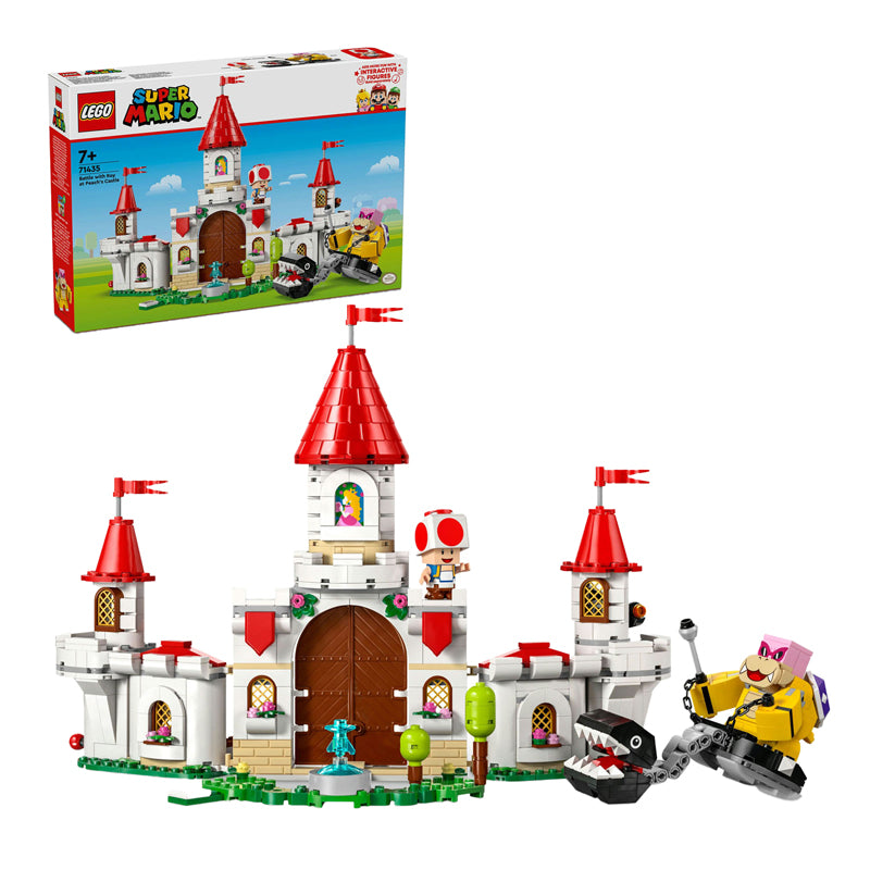 Lego Super Mario 71435 Kamp med Roy på Peach 'Castle