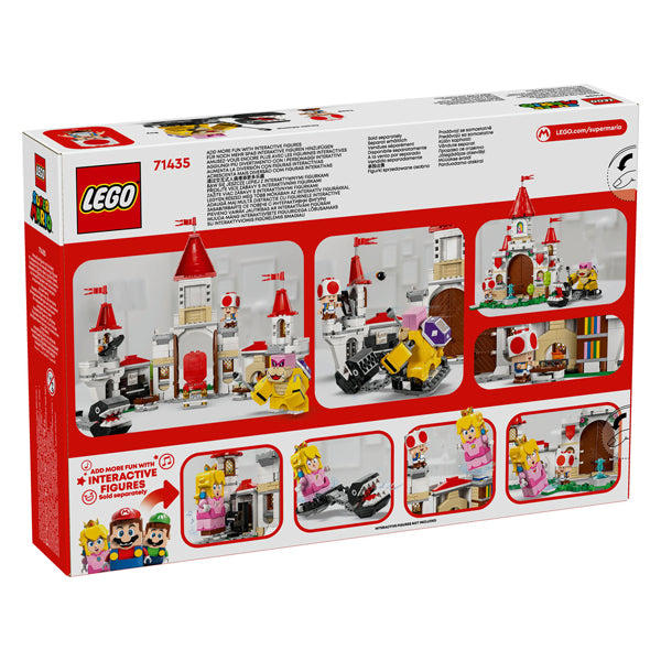 Lego super mario 71435 gevecht met roy bij peach' kasteel